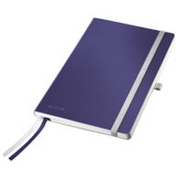 Notatnik w miękkiej oprawie Leitz Style A5, w kratkę, niebieski