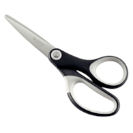 Nożyczki tytanowe Leitz, 150 mm, czarne