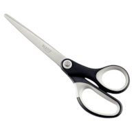 Nożyczki tytanowe Leitz, 180 mm, czarne