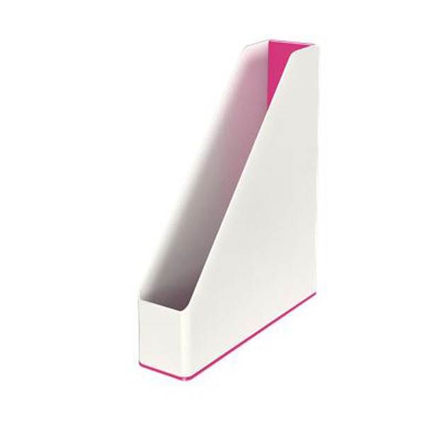 Pojemnik na dokumenty Leitz WOW dwukolorowy, różowy