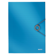 Teczka z gumką PP Leitz Solid 15 mm, A4, jasnoniebieska