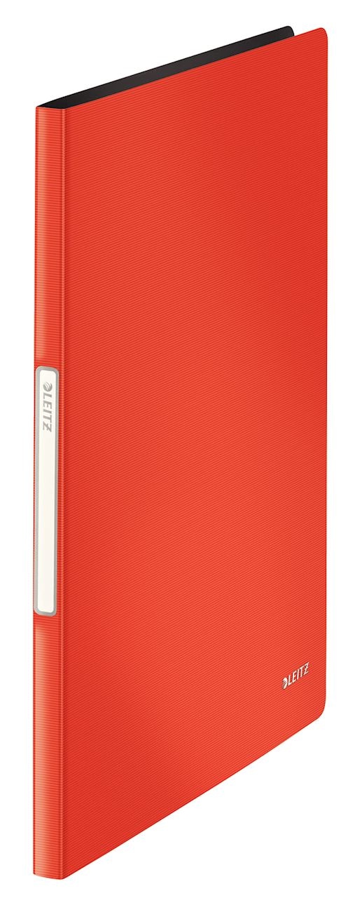 Album ofertowy 20 koszulek PP Leitz Solid, jasnoczerwony