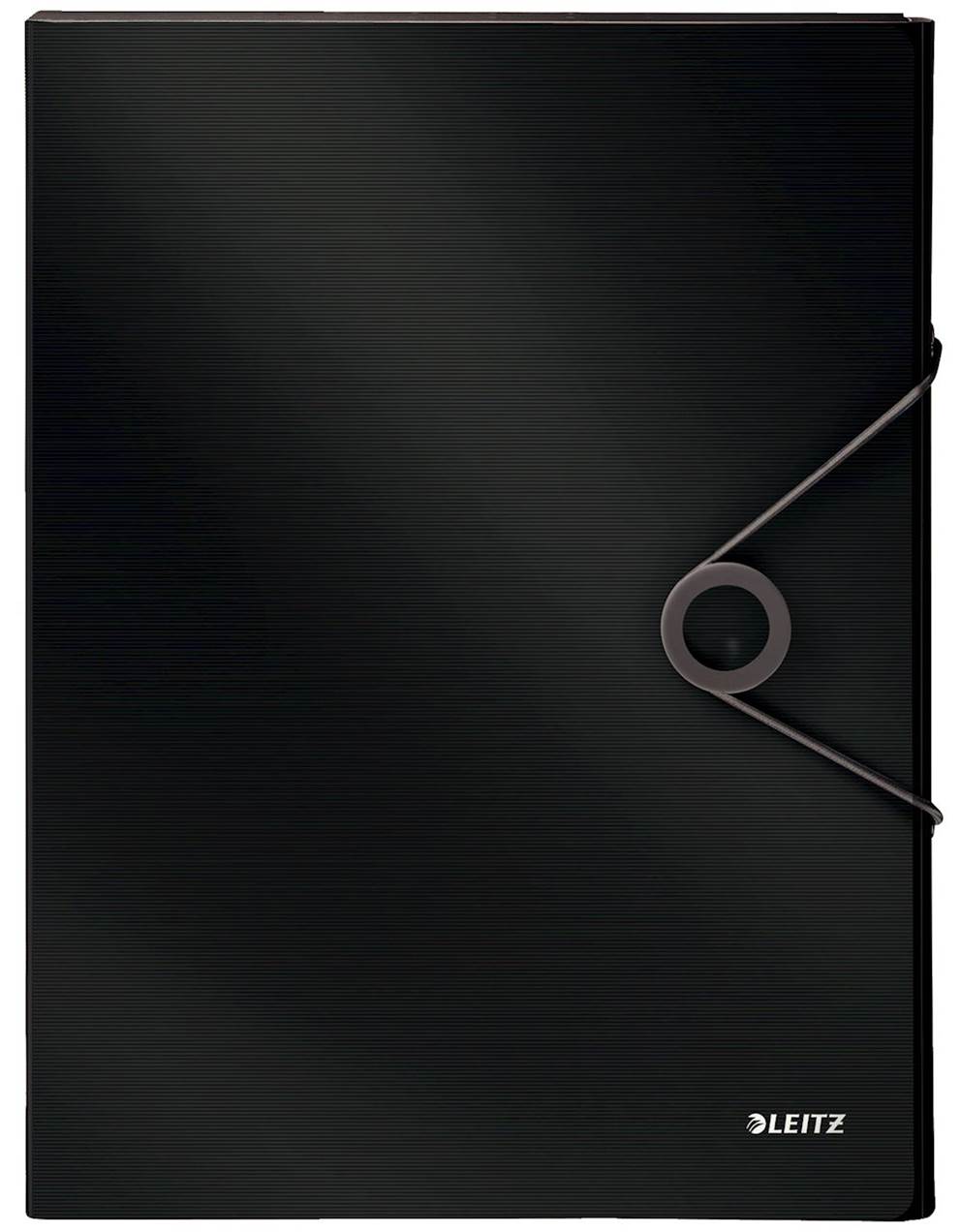 Teczka z gumką PP Leitz Solid, 30 mm, czarna