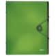 Teczka segregująca 6 przekładek PP Leitz Solid, jasnozielona