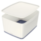 MyBox duży z pokrywką Leitz WOW, biały
