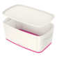 MyBox mały z pokrywką Leitz WOW, różowy