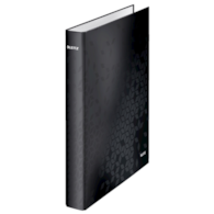 Segregator ringowy WOW Leitz A4 4DR/25mm, czarny