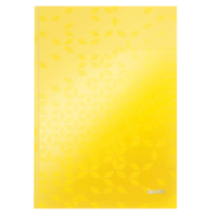 Brulion w kratkę A4 Leitz WOW, żółty