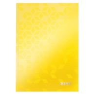 Brulion w kratkę A5 Leitz WOW, żółty