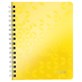 Kołonotatnik w kratkę A5 PP Leitz WOW, żółty