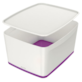 MyBox duży z pokrywką Leitz WOW, fioletowy