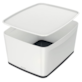 MyBox duży z pokrywką Leitz WOW, czarny