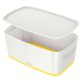 MyBox mały z pokrywką Leitz WOW, żółty