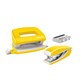 Zszywacz + dziurkacz metalowy Leitz Mini WOW, żółty, 10 lat gwarancji, 10 kartek
