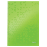 Brulion w kratkę A4 Leitz WOW, zielony