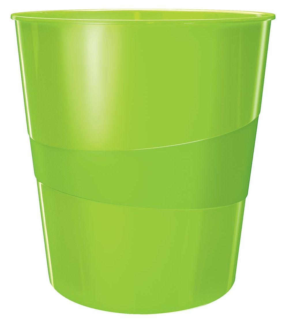 Kosz na śmieci 15L Leitz WOW, zielony