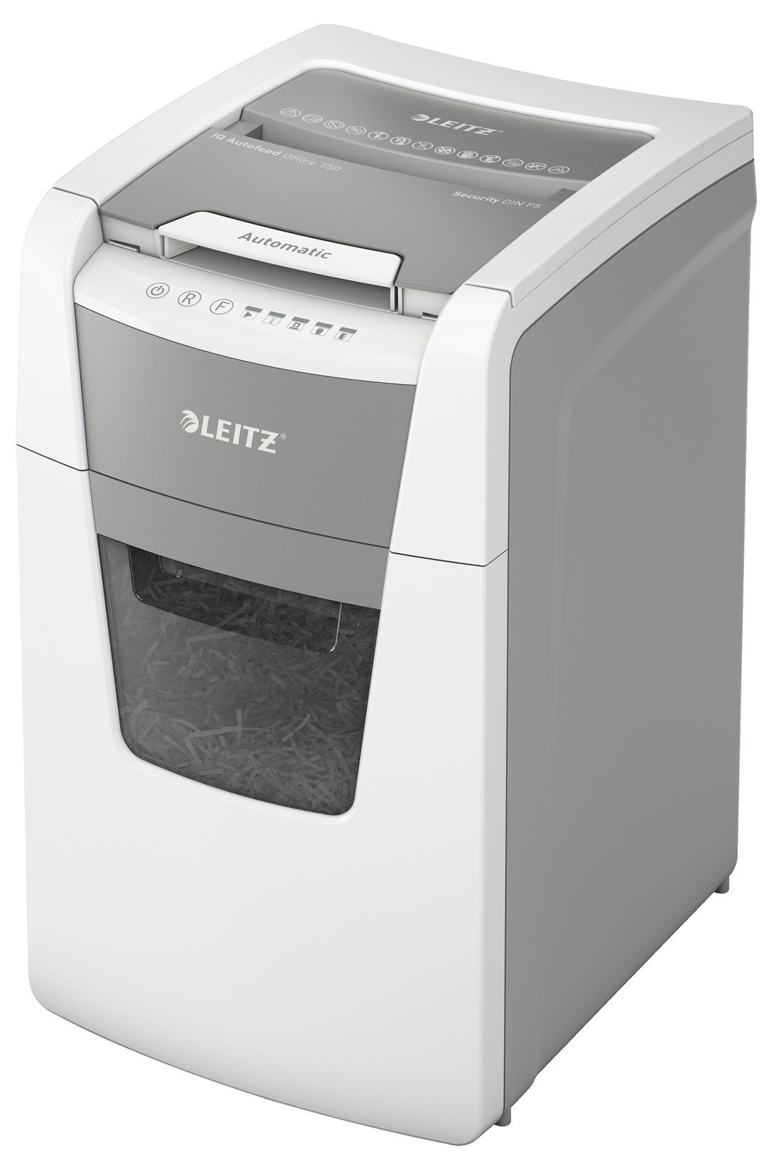 Niszczarka Leitz IQ AutoFeed 150, P5, 150 kartek, 44 l kosz