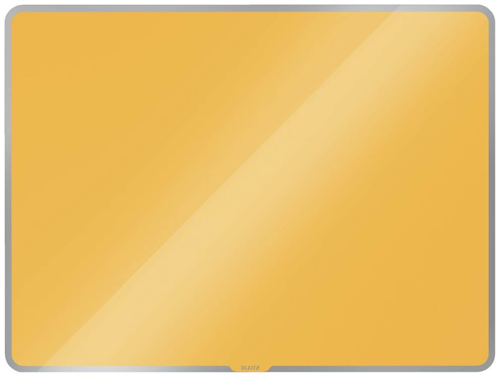 Szklana tablica magnetyczna Leitz Cosy 80x60cm, żółta