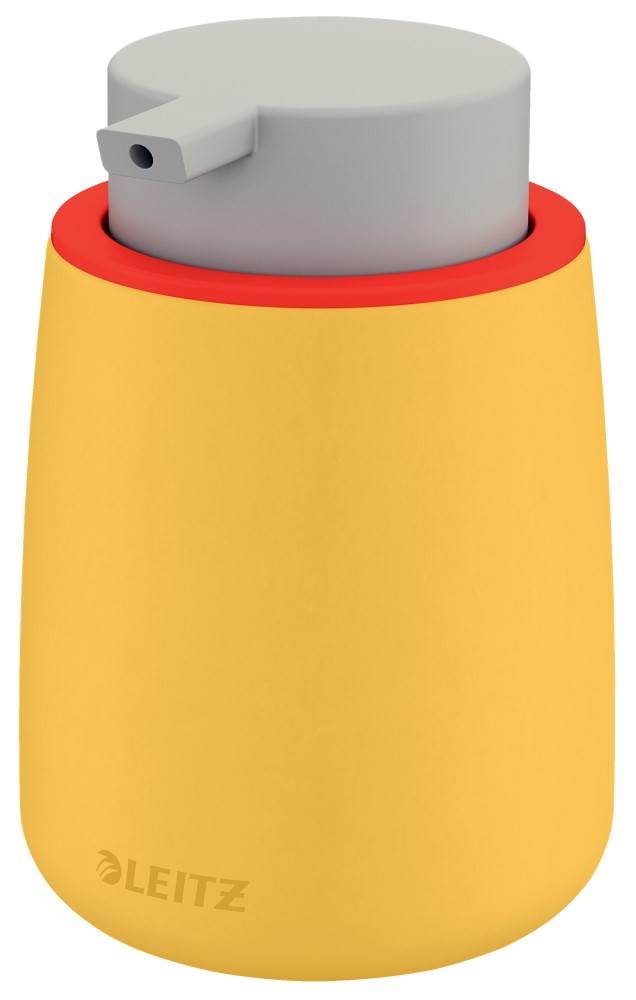 Pojemnik na płyn do dezynfekcji Leitz Cosy, żółty