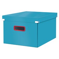 Pudełko do przechowywania Leitz C&S Cosy,  średnie, niebieskie
