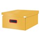 Pudełko do przechowywania Leitz C&S Cosy, duże, żółte