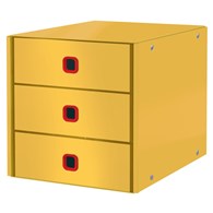 Pojemnik z 3 szufladami Leitz C&S Cosy, żółty