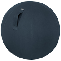 Piłka do siedzenia Leitz Ergo Cosy Aksamitny szary