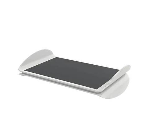 Regulowany podnóżek Leitz Ergo do pracy przy komputerze szary