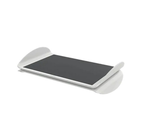 Regulowany podnóżek Leitz Ergo do pracy przy komputerze szary