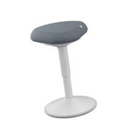 Stołek Leitz Ergo do aktywnego siedzenia z wygodnym siedziskiem Szary
