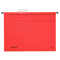 Teczki zawieszane ALPHA, czerwony