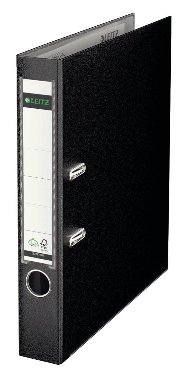 Segregator Leitz A4 z mech. 180°, szer. 50 mm, czarny