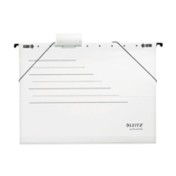 Teczki zawieszane z gumką Alpha Active, biały