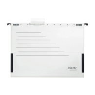 Teczki zawieszane z boczkami Alpha Active, biały