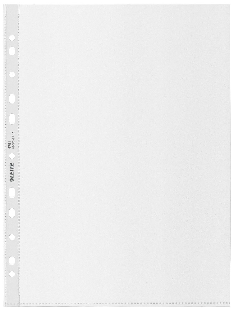 Koszulki Leitz Recycle, 100 mic. 25 szt./folia