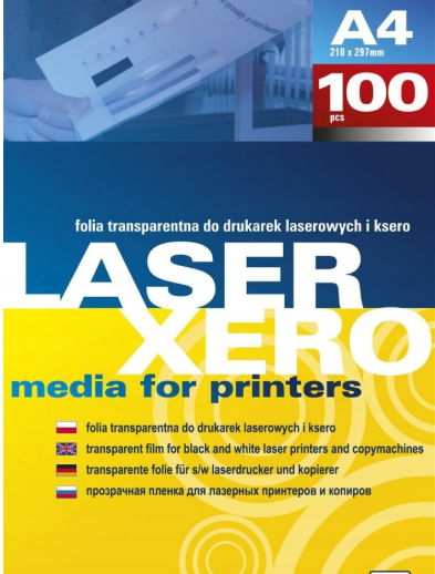 Folia do druk lser A4 ZF3551/100 kle gór