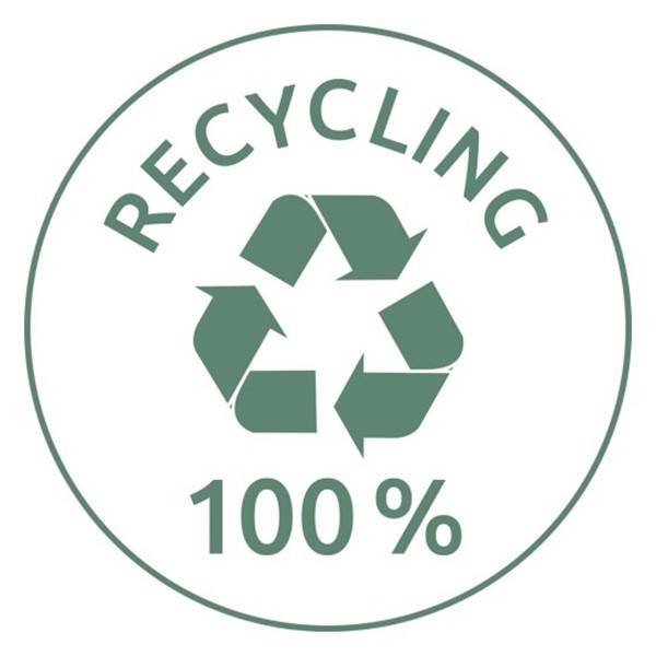 Recyklingowane etykiety adresowe; A4, 100 ark./op., 45,7 x 25,4 mm, białe