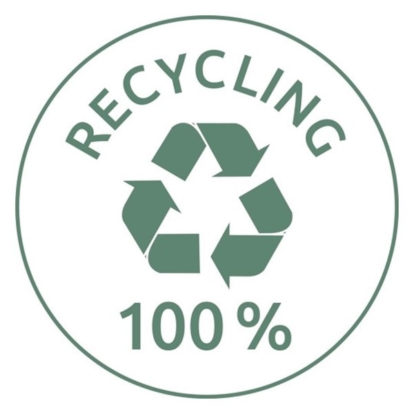 Recyklingowane etykiety adresowe; A4, 100 ark./op., 45,7 x 25,4 mm, białe
