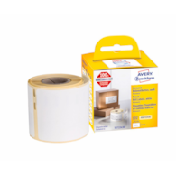 Etykiety wysyłkowe w rolce do drukarek termicznych DymoTM ; 220 etyk. / rolka, 54 x 101 mm, trwałe, białe