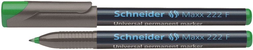 Foliopis permanentny SCHNEIDER Maxx 222, F, 0,7 mm, zielony