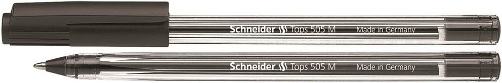 Długopis SCHNEIDER Tops 505, M, czarny