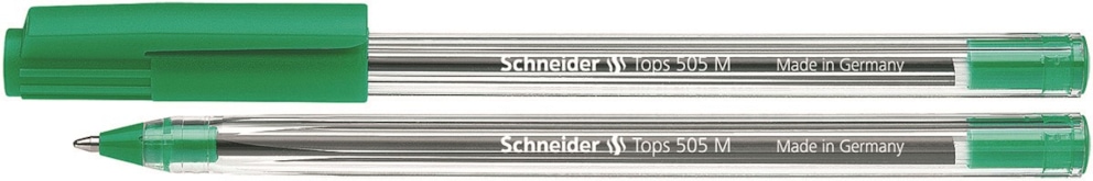 Długopis SCHNEIDER Tops 505, M, zielony