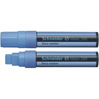 Marker kredowy SCHNEIDER Maxx 260 Deco, 5-15 mm, jasnoniebieski