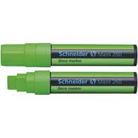 Marker kredowy SCHNEIDER Maxx 260 Deco, 5-15 mm, jasnozielony
