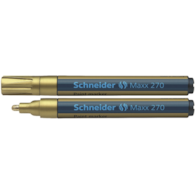 Marker olejowy SCHNEIDER Maxx 270, okrągły, 1-3 mm, złoty