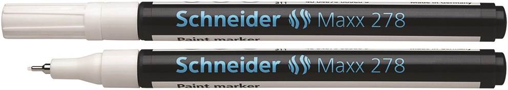 Marker olejowy SCHNEIDER Maxx 278, 0,8 mm, biały