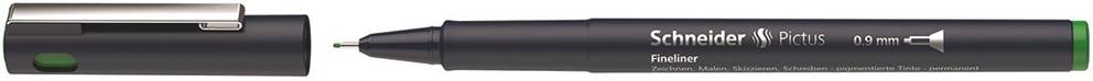 Cienkopis SCHNEIDER Pictus, 0,9 mm, zielony