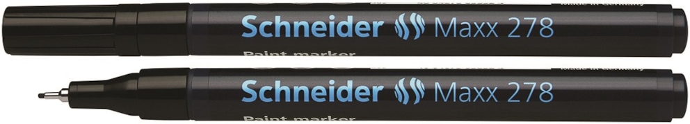 Marker olejowy SCHNEIDER Maxx 278, 0,8 mm, czarny