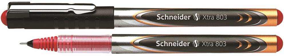 Pióro kulkowe SCHNEIDER Xtra 803, 0,3 mm, czerwony
