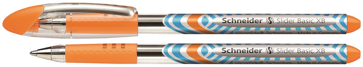 Długopis SCHNEIDER Slider Basic, XB, pomarańczowy